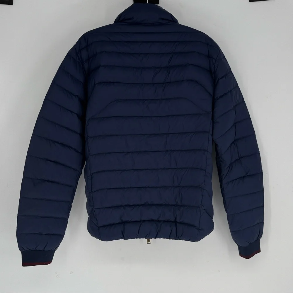 Men's Polo Ralph Lauren foldable quilted jacket navy blue,water repellent sz sp